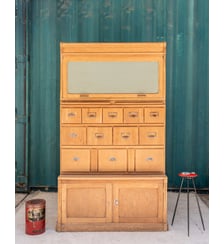 Meuble de métier à casiers en bois Fernand N°393- Produit chiné Debongout