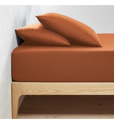 Drap housse 30% coton recyclé bonnet 25, Scenario La Redoute Interieurs