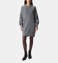 Robe en maille avec col à strass Pinko
