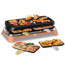 Raclette 2 en 1 plancha Food & Co x8 RE651JF0 Tefal