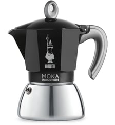 Cafetière italienne Moka Induction 6 tasses inox/noir Bialetti