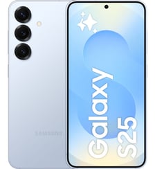 Smartphone Galaxy S25 Bleu clair 128Go 5G Samsung