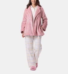 Veste en peluche flanelle ESSENTIEL H77A Lingerie Le Chat