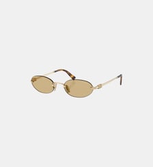 Lunettes de soleil Ovale MU A54S Miu Miu