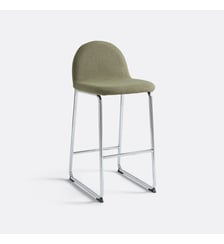 Chaise de bar, pieds chrome La Redoute Interieurs