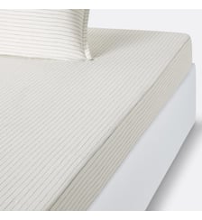 Drap housse lin lavé bonnet 35 cm La Redoute Interieurs