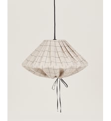 Abat-jour pour suspension en lin français diam. 50cm Yumi Nobodinoz