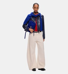 Pantalon barrel en bull denim Pinko