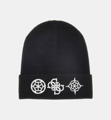 Bonnet logo 4G pivoine Guess