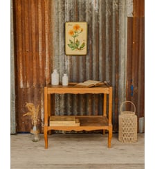 Table d'appoint en bois Francine N°1681 - Produit chiné Debongout