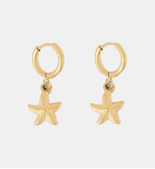 Boucles d'oreilles étoiles de mer en acier inoxydable Balaboosté