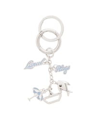Porte-clés multi-charms Plage Lancel