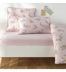 Drap-housse enfant 50% coton lavé recyclé La Redoute Interieurs