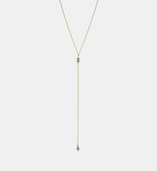 Collier cravate longue venus quartz fumé Caroline Najman