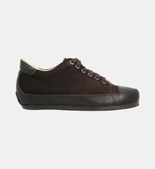 Basket rotonda - cuir velours Manfield