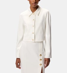 Veste courte en maille roma technique Pinko