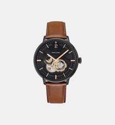Montre automatique Trio Noir 335B434 Pierre Lannier