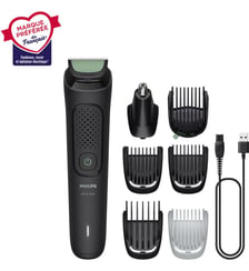 Tondeuse multi usages MG3935/15 Series 3000, 9 hauteurs de coupe, précision 1 mm, autonomie 70mn Philips