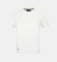T-shirt à manches courtes et col rond en coton Le Slip Francais