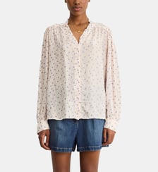 Chemise à volants et jacquard - CHAIMA Pablo