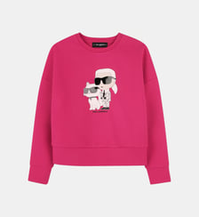 Sweat-shirt avec imprimé Karl Lagerfeld Kids