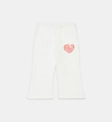 Pantalon en molleton avec logo cœur Diesel Kids