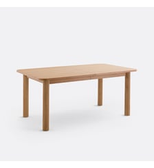 Table à manger, extensible, plaqué chêne, 6 à 10 couverts La Redoute Interieurs