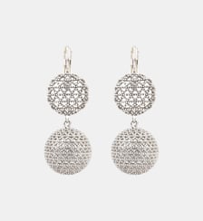 Boucles d'oreilles dormeuses doubles   - Betty Satellite