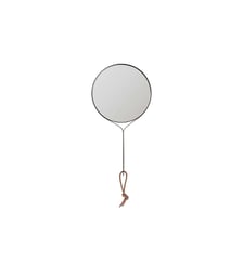 Miroir en acier inoxydable cadre rond OYOY