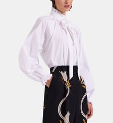 Blouse Cerere Solid White La DoubleJ