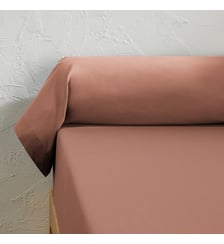 Taie de traversin unie en coton La Redoute Interieurs