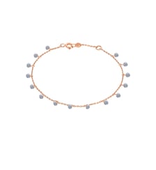 Bracelet 360° - 15 diamants, poids total 1ct approx. - Or rose 750‰ La Brune & La Blonde
