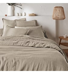 Housse de couette en lin lavé La Redoute Interieurs