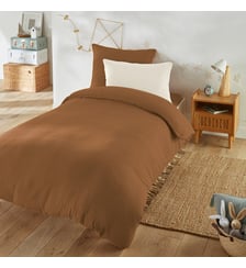 Housse de couette enfant unie gaze de coton La Redoute Interieurs