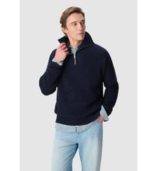 Pull col camionneur tricot côtelé Ikks