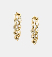 Boucles D'Oreilles en acier, cristaux BAGLIORI Morellato