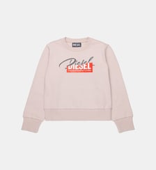 Sweat-shirt col rond avec logo Diesel Kids