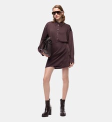 Robe courte boutonnée Pinko