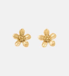 Boucles d'oreilles fleur acier inoxydable Balaboosté