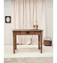 Petite table à manger en bois massif Romy N°1546- Produit chiné Debongout