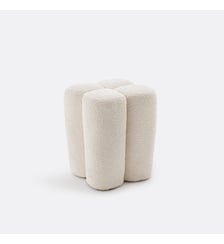 Pouf vintage polyester La Redoute Interieurs