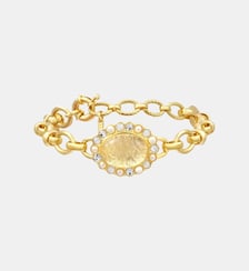 Bracelet chaîne Océane  doré à l'or fin - Oceane Satellite