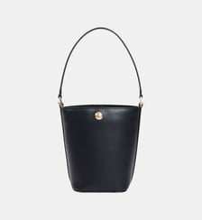 Petit sac seau Tennis Bliss en cuir Lacoste