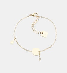 Bracelet Charm  en Acier doré Zag Bijoux
