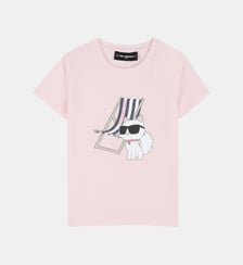 T-shirt à manches courtes Karl Lagerfeld Kids