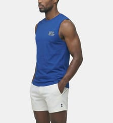 T-Shirt En Coton Bio Sans Manches imprimé DISCIPLINE Ron Dorff