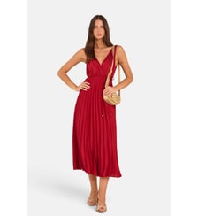 Robe Plissée Sans Manche Plume Maison 123