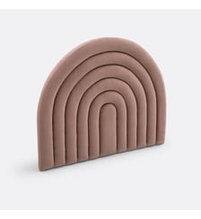 Tête de lit rembourrée arc-en-ciel velours La Redoute Interieurs