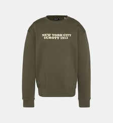 Sweatshirt imprimé col rond Schott