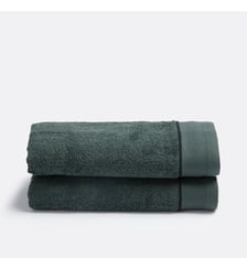 Lot 2 serviettes de toilette en coton peigné 700g/m2 La Redoute Interieurs
